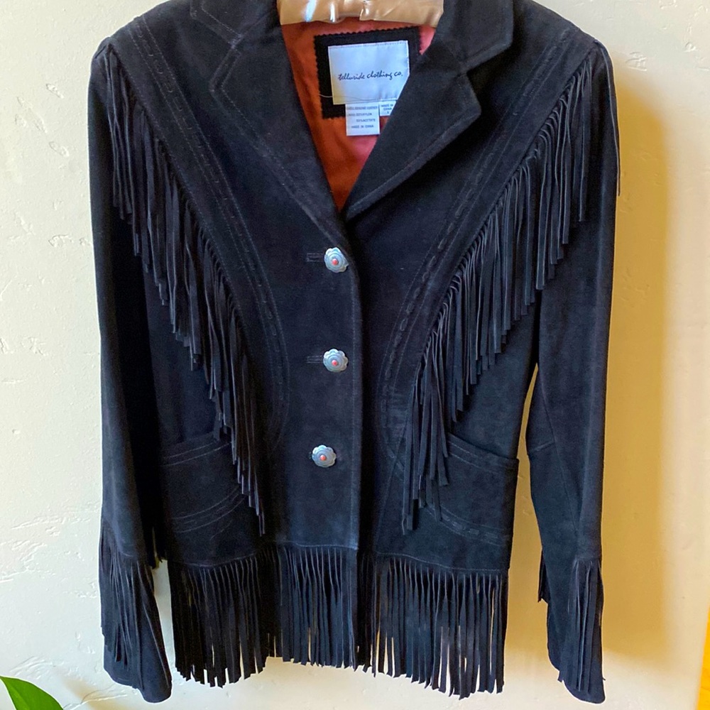 Fringed Western jacket